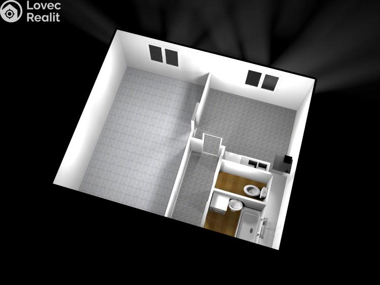 Pronájem bytu 1+1 Dobřany, Sokolovská 954 č. 10