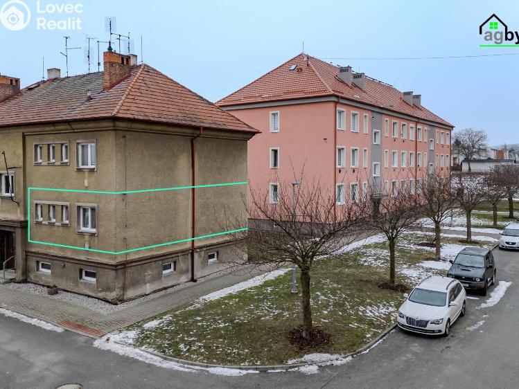 Sale apartment 2+1 Heřmanova Huť, Sídliště 218 č. 13