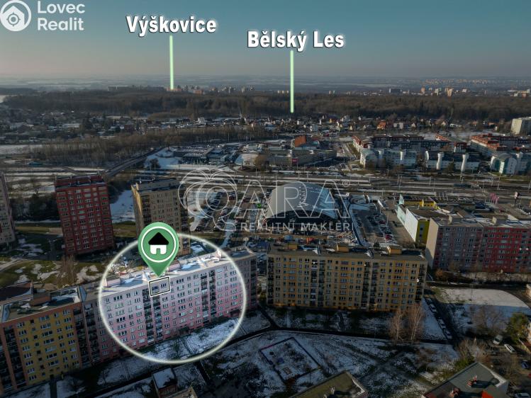 Продажа квартиры 3+1 Ostrava, Františka Formana č. 38