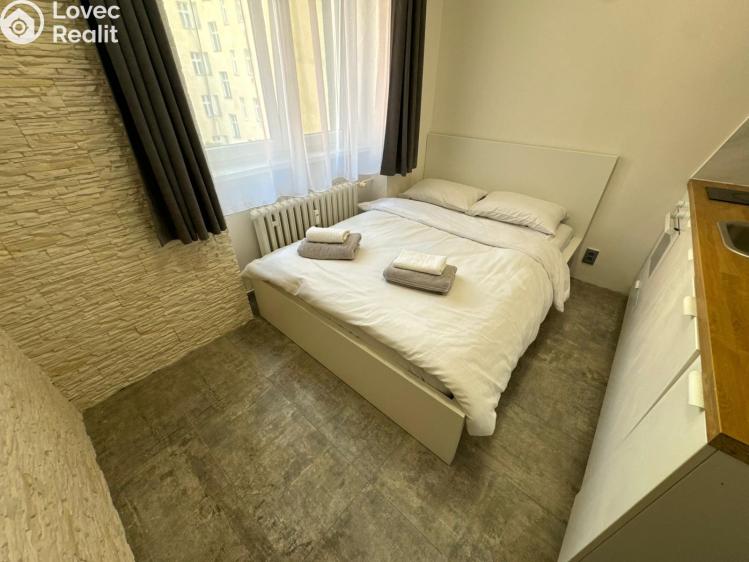 Pronájem bytu 1+KK Praha, Sokolská 1804/28 č. 4