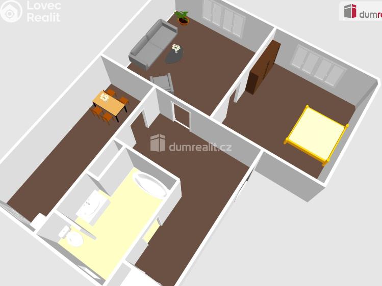 Продажа квартиры 2+1 Ostrov, Jáchymovská č. 15