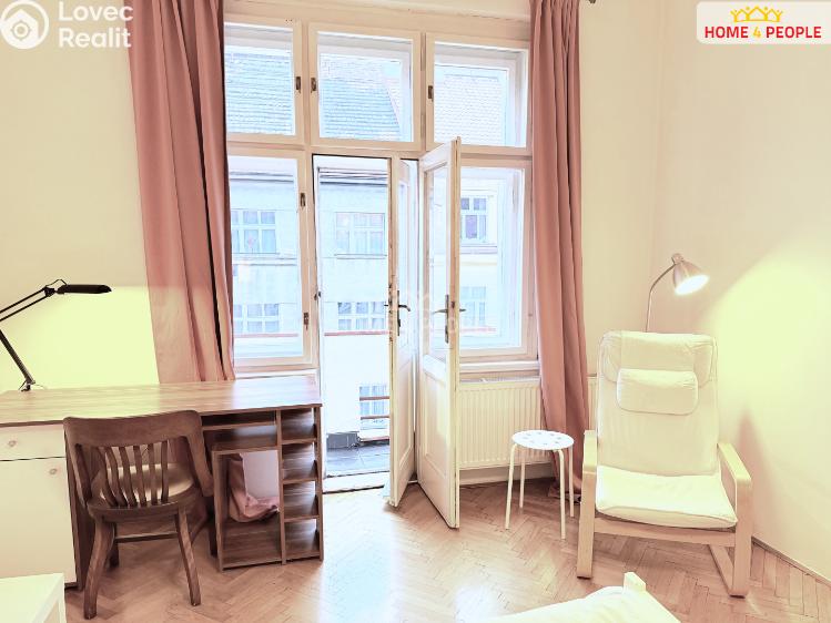 Аренда квартиры 2+KK Praha 3, Biskupcova č. 6