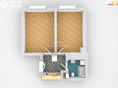 Rent apartment 2+1 Praha 3, Biskupcova č. 3