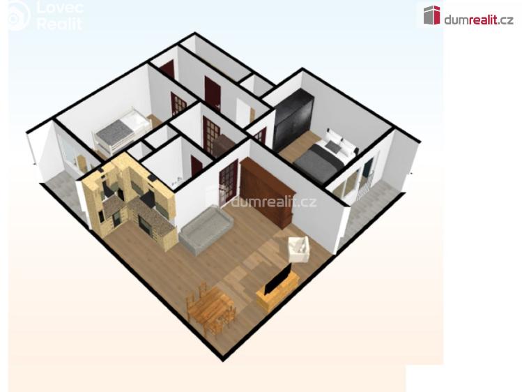 Продажа квартиры 3+KK Praha 11, Tererova č. 20