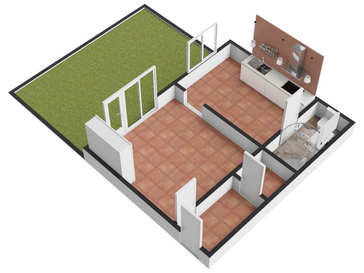 Pronájem bytu 1+1 Praha, Dandova č. 14