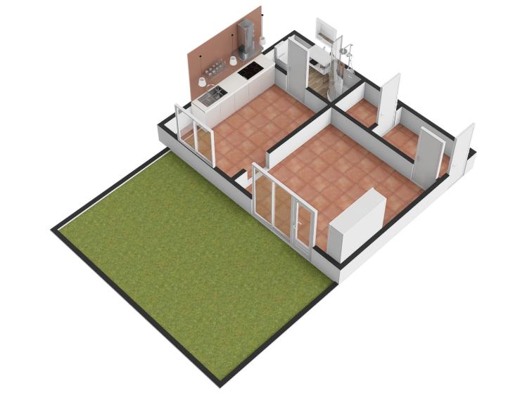 Pronájem bytu 1+1 Praha, Dandova č. 15