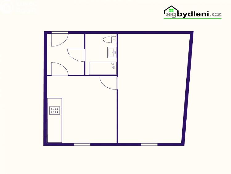 Аренда квартиры 2+KK Plzeň, Kotkova č. 8