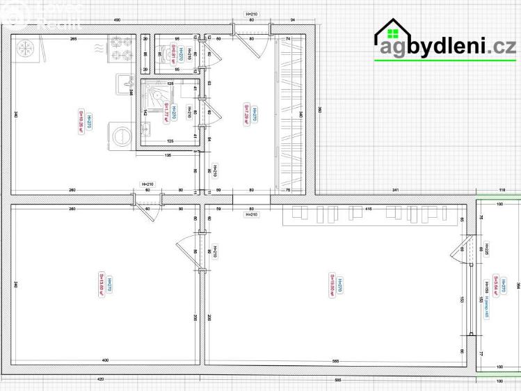Pronájem bytu 2+1 Praha č. 20