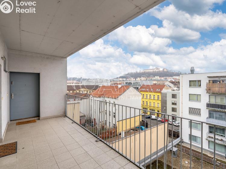 Оренда квартири 1+KK Brno, Křídlovická 981/23 č. 10