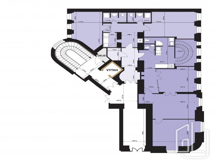 Pronájem kanceláře Praha, Janáčkovo nábřeží č. 2