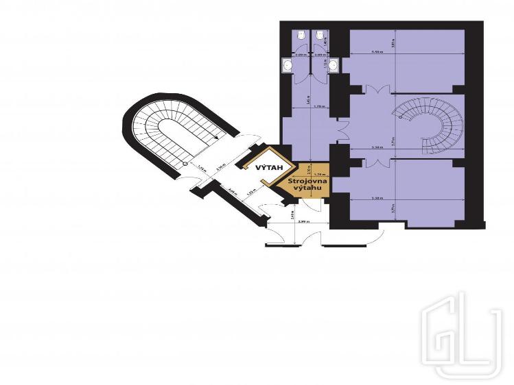 Pronájem kanceláře Praha, Janáčkovo nábřeží č. 3