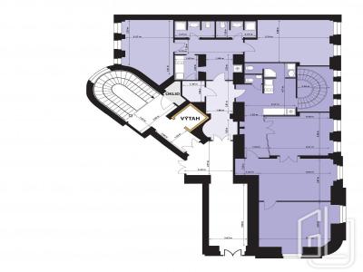 Pronájem kanceláře Praha, Janáčkovo nábřeží č. 2