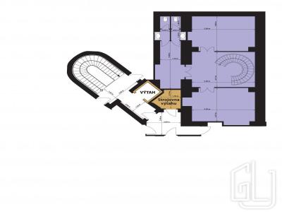 Pronájem kanceláře Praha, Janáčkovo nábřeží č. 3