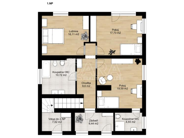 Prodej rodinného domu Chocerady č. 43