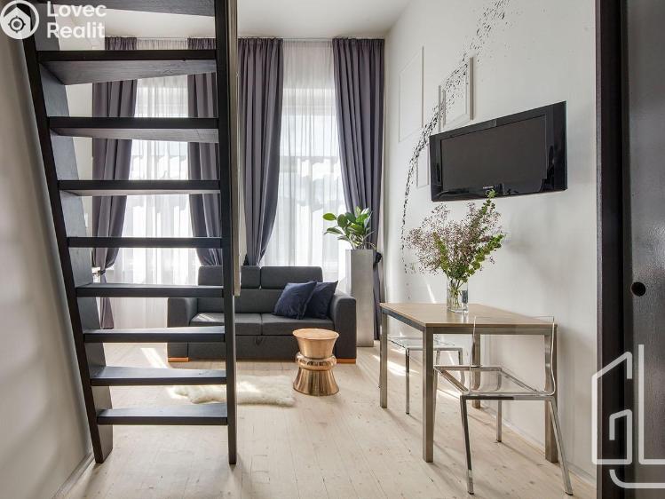 Pronájem bytu 1+KK Praha, Holečkova č. 9