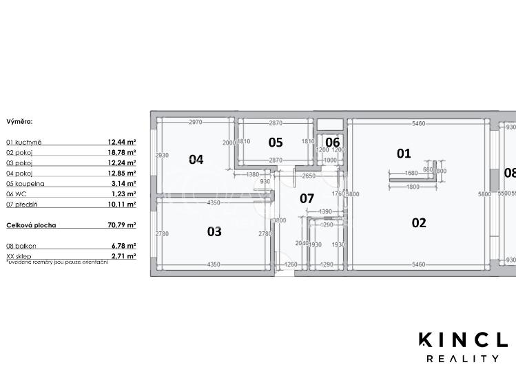 Prodej bytu 3+KK Mladá Boleslav, 17. listopadu 1288 č. 21