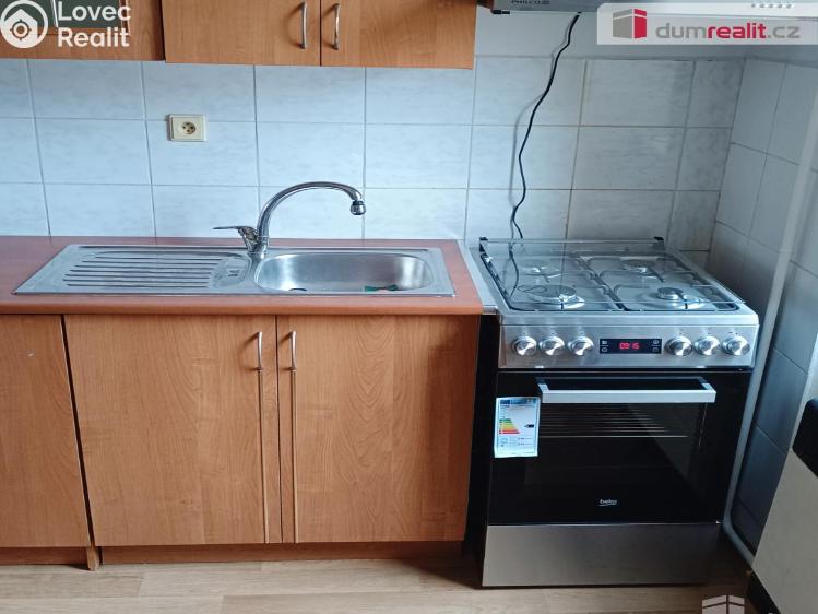 Pronájem bytu 1+1 Děčín, Fibichova č. 3