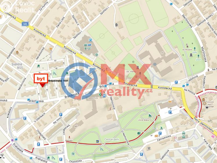 Prodej bytu 3+1 Brandýs nad Labem-Stará Boleslav, Brázdimská 1551 č. 11