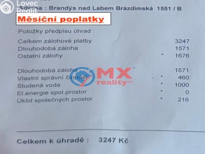 Prodej bytu 3+1 Brandýs nad Labem-Stará Boleslav, Brázdimská 1551 č. 5