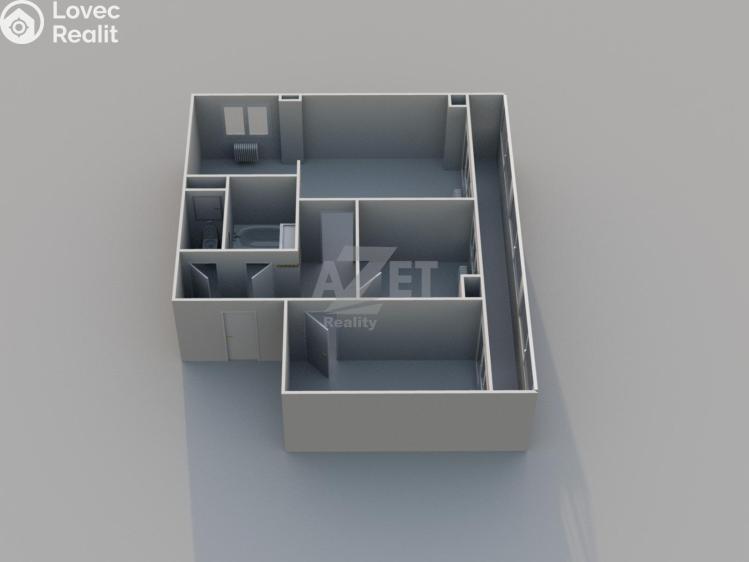 Prodej bytu 3+1 Orlová, Vnitřní č. 19