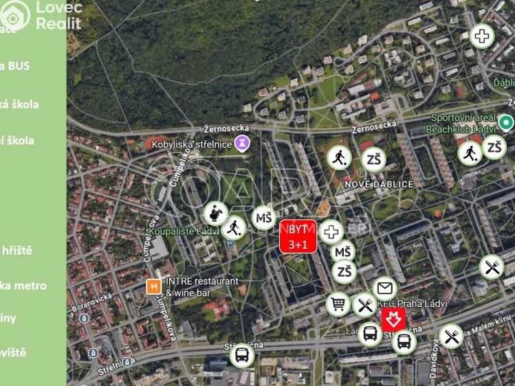 Prodej bytu 3+1 Praha, Hrubého 1204/4 č. 6