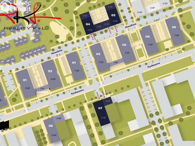 Prodej bytu 2+KK Praha, Honzíkova č. 8