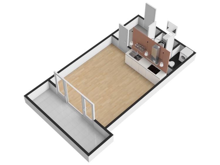 Sale apartment 1+KK Praha, Míšovická č. 13