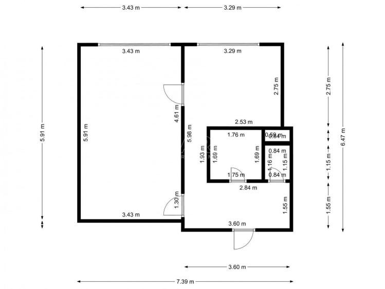 Pronájem bytu 1+1 Mladá Boleslav, Jana Palacha 1087 č. 13