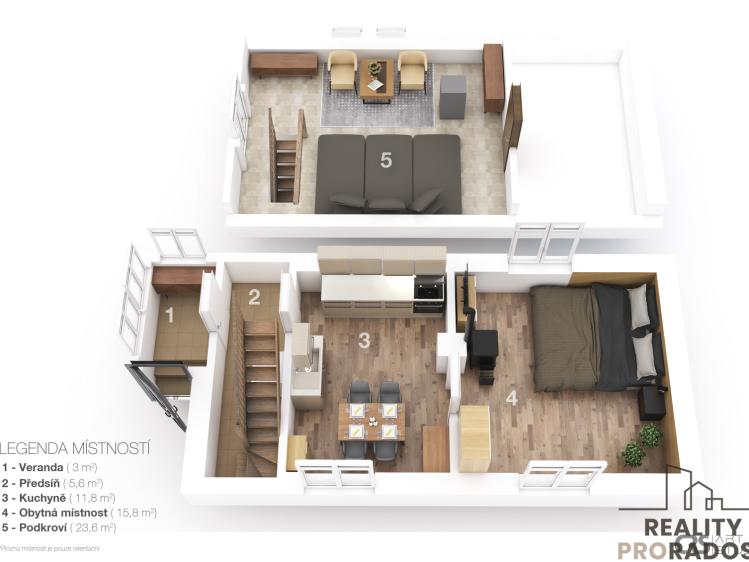 Prodej rodinného domu Malé Žernoseky, Labská 229 č. 24