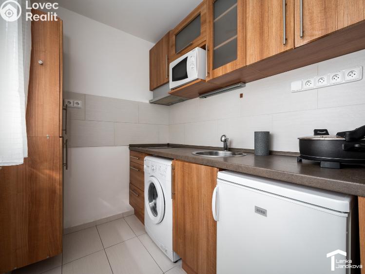 Pronájem bytu 1+KK Pardubice, Prodloužená 260 č. 4