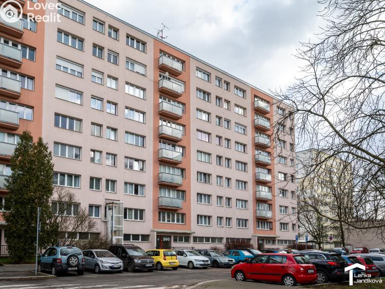 Pronájem bytu 1+KK Pardubice, Prodloužená 260 č. 6