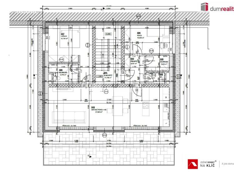 Продажа квартиры 3+KK Luhačovice, Mlýnská č. 8