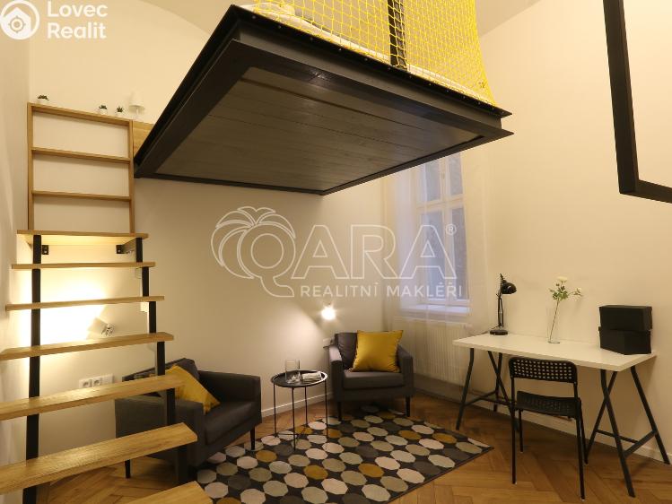 Rent apartment 2+1 Praha, Hybernská č. 3