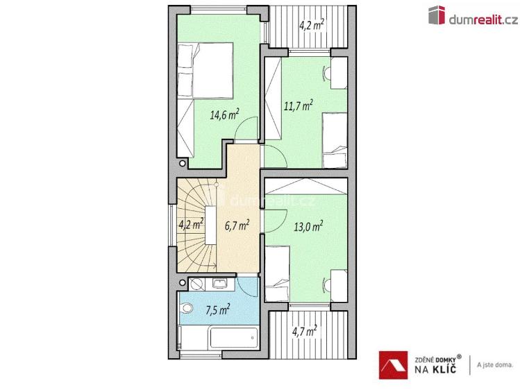 Продаж під ключ Zlín, Pampelišková č. 11