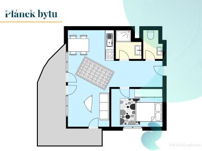 Rent apartment 2+KK Praha, Čimická č. 3