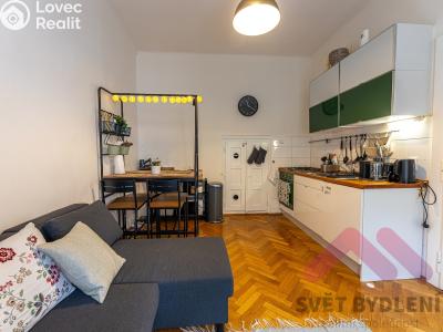 Аренда квартиры 1+1 Praha, Rejskova č. 3