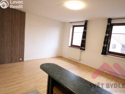 Pronájem bytu 1+KK Jesenice, Mezi Domy 793 č. 4