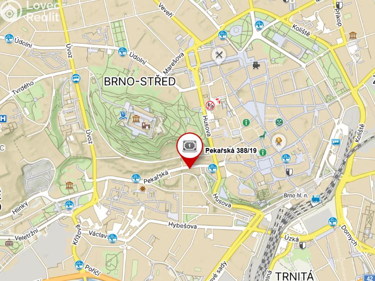 Prodej bytu 1+1 Brno, Pekařská 388/19 č. 20