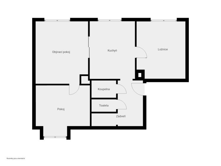 Prodej bytu 3+1 Opatovice nad Labem, Smetanova 238 č. 3