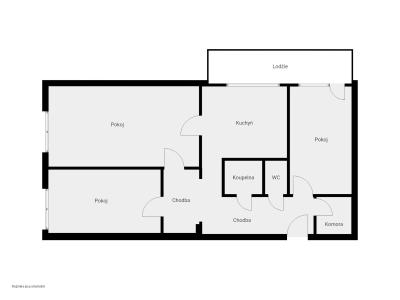 Prodej bytu 3+1 Pardubice, Jiráskova 1295 č. 4
