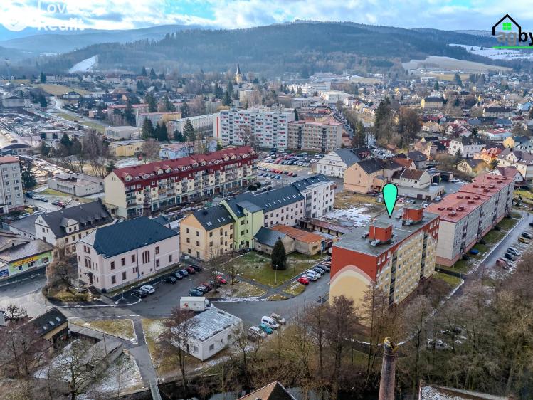 Prodej bytu 1+1 Nýrsko, Rybářská č. 14