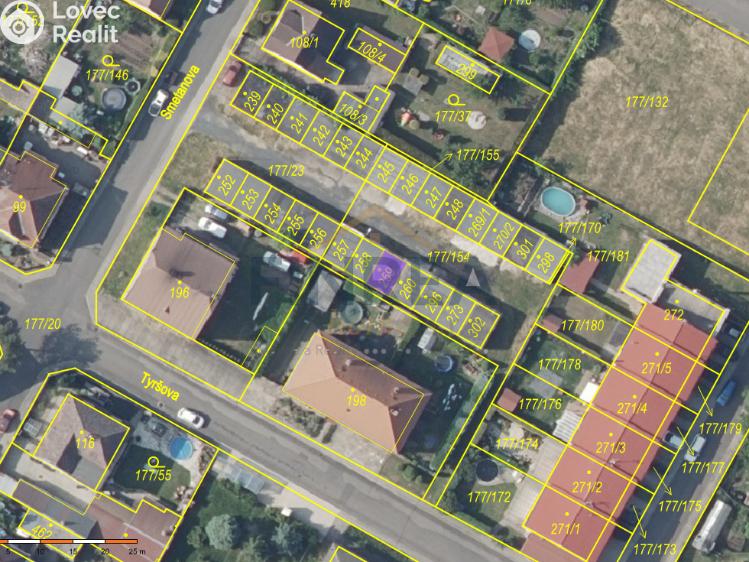 Prodej garáže Světec, Tyršova č. 5