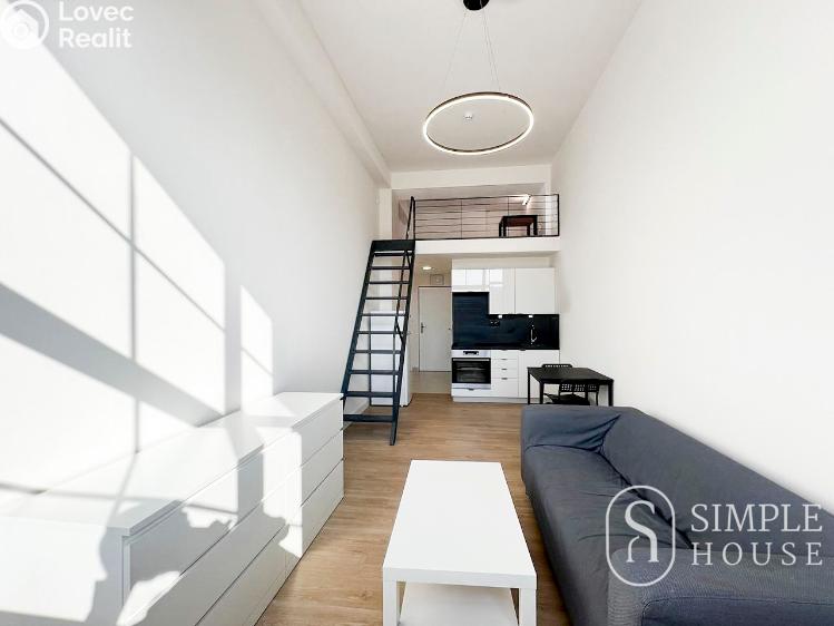 Pronájem bytu 1+KK Praha, Poděbradská č. 1