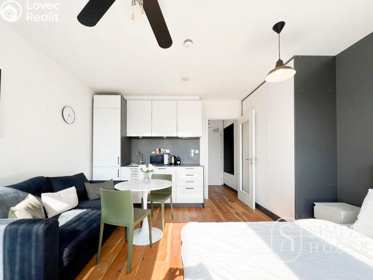 Pronájem bytu 1+KK Praha, Perucká č. 3