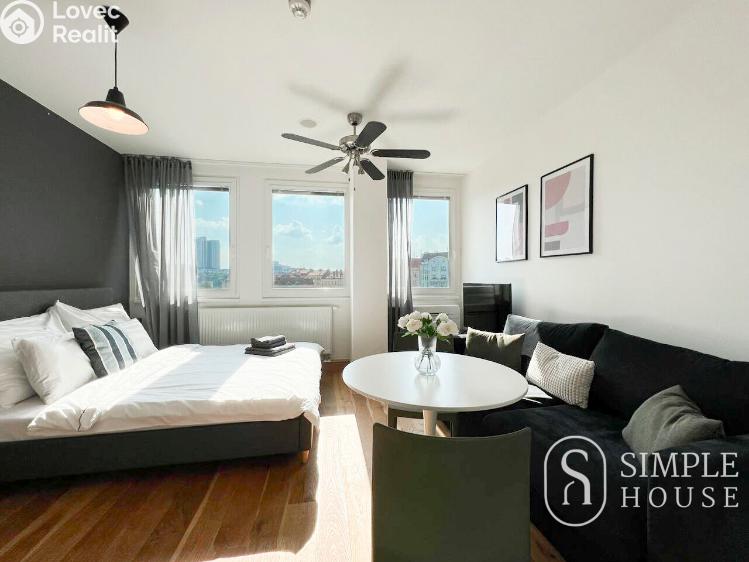 Pronájem bytu 1+KK Praha, Perucká č. 4