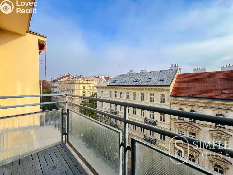 Rent apartment 2+KK Praha, Vinohradská č. 7