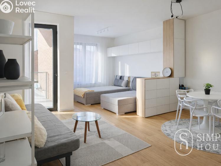 Pronájem bytu 1+KK Praha, Sanderova č. 1