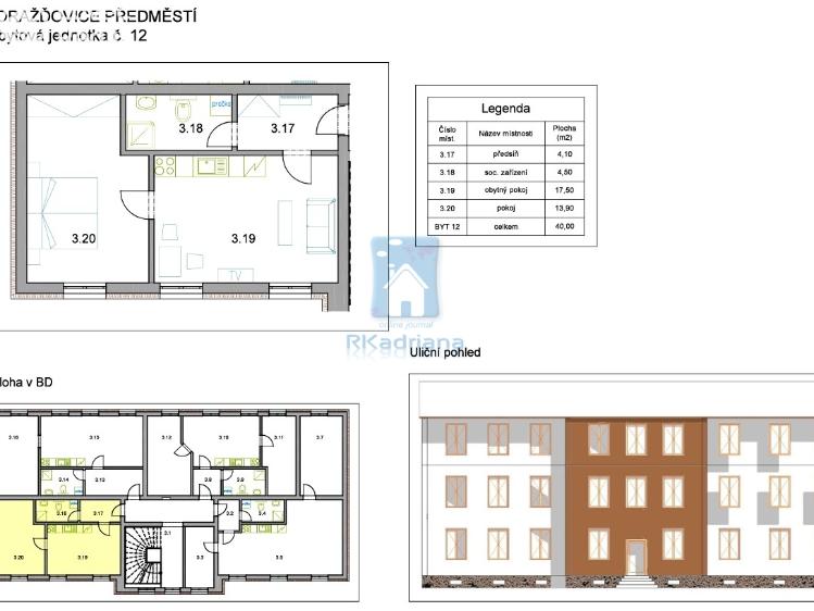 Prodej bytu 2+KK Horažďovice, Předměstí č. 2