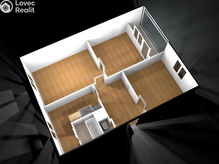 Rent apartment 3+1 Plzeň, Tichá 703/15 č. 15