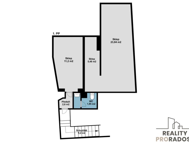 Prodej obchodního prostoru Jeseník, nám. Svobody 827/11 č. 34